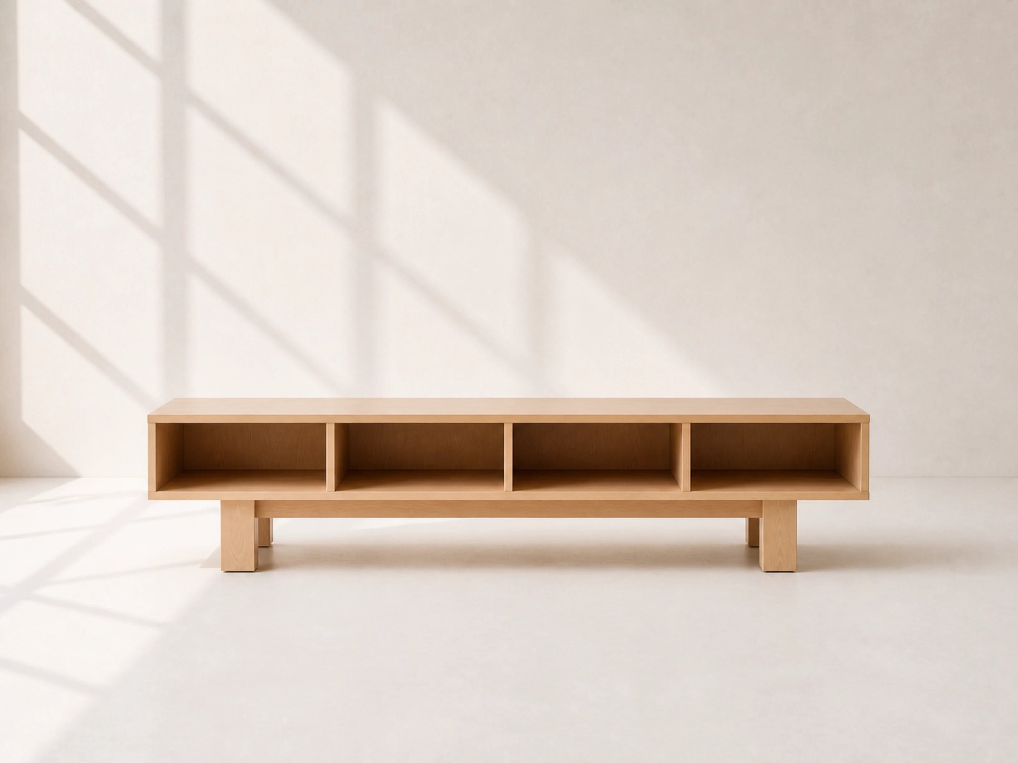 Four Cubby Console — view 3