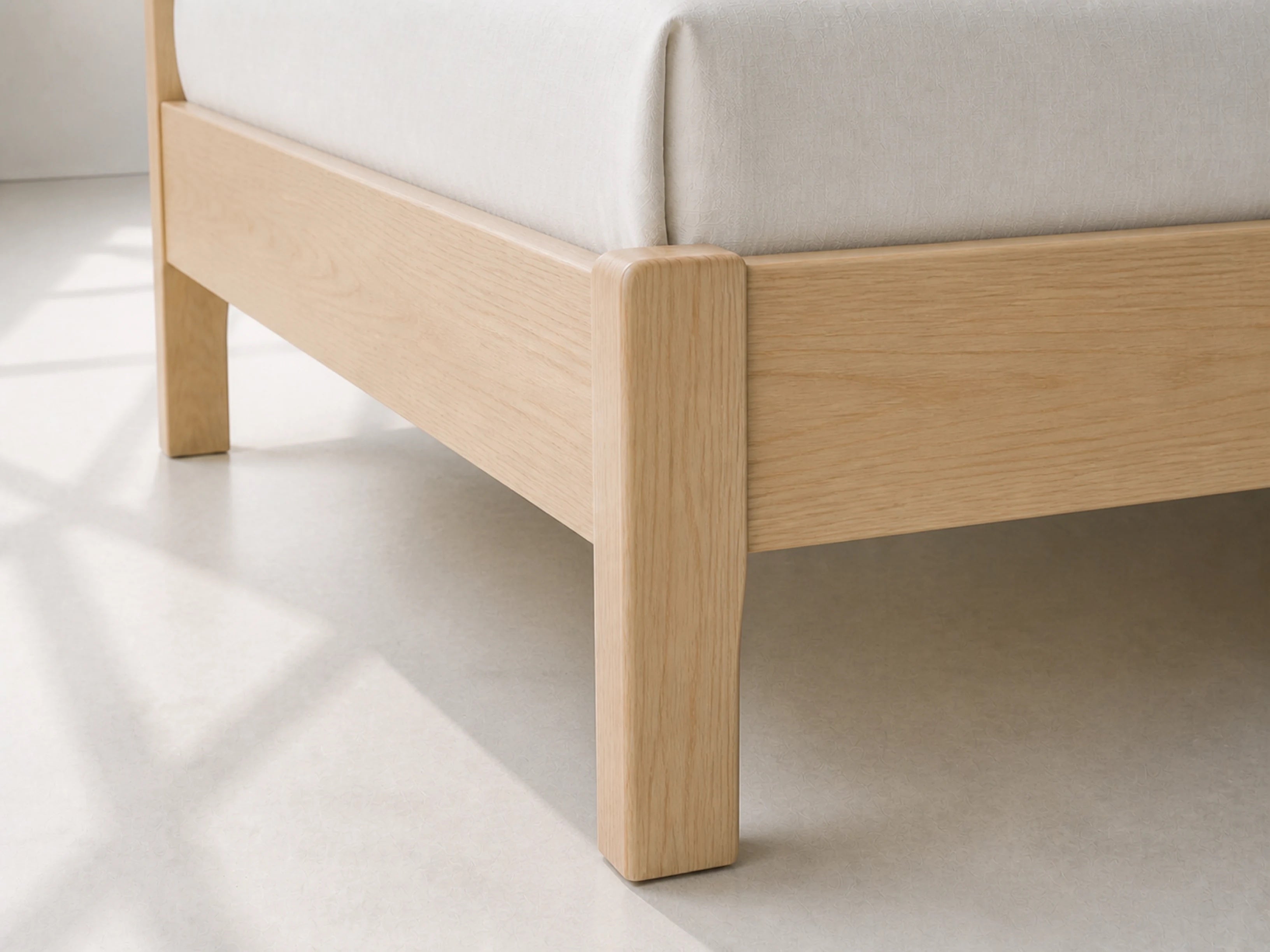 Shelf Headboard Bed — view 5