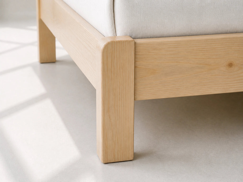Slatted Headboard Bed — view 5