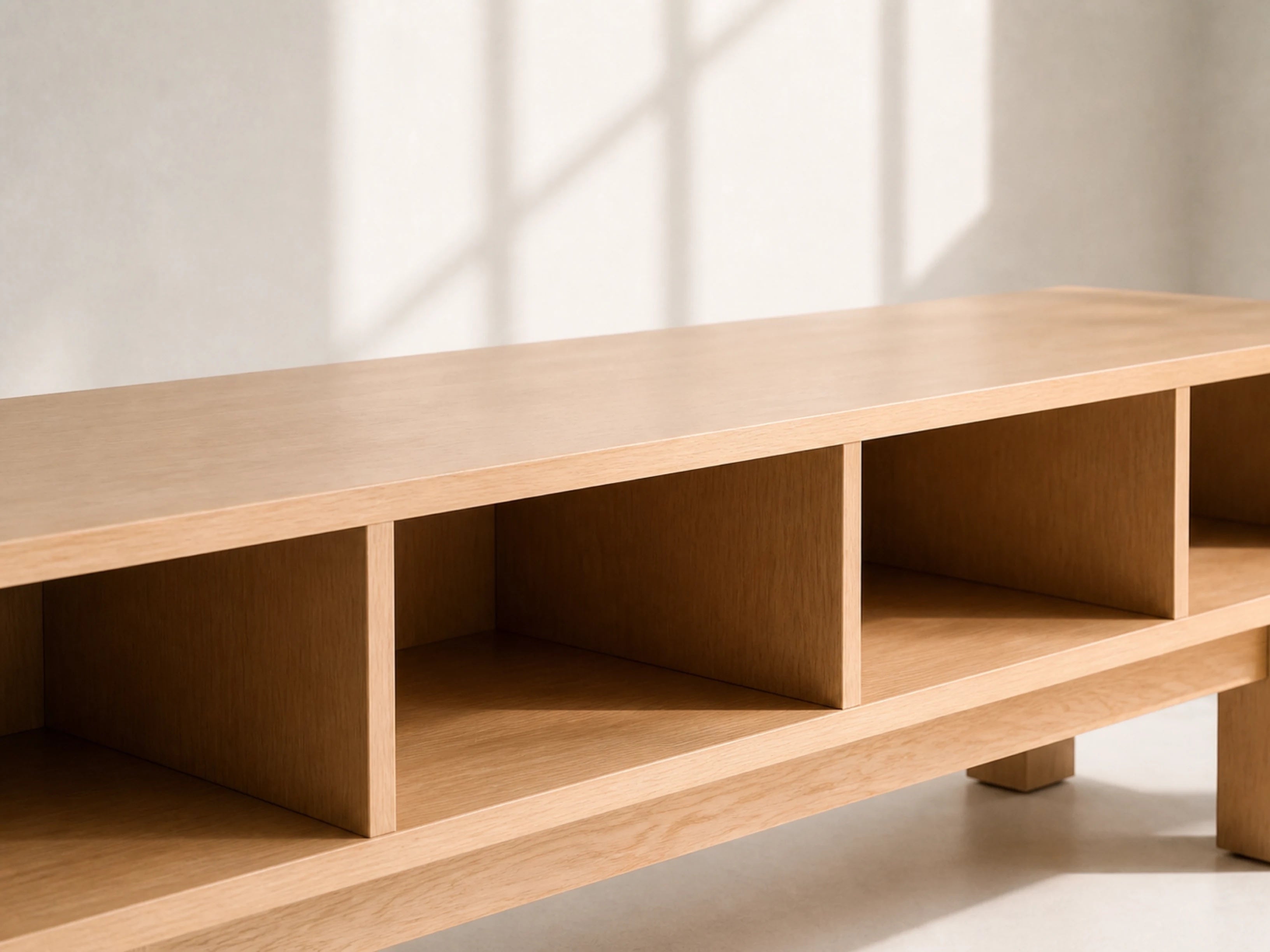 Four Cubby Console — view 6