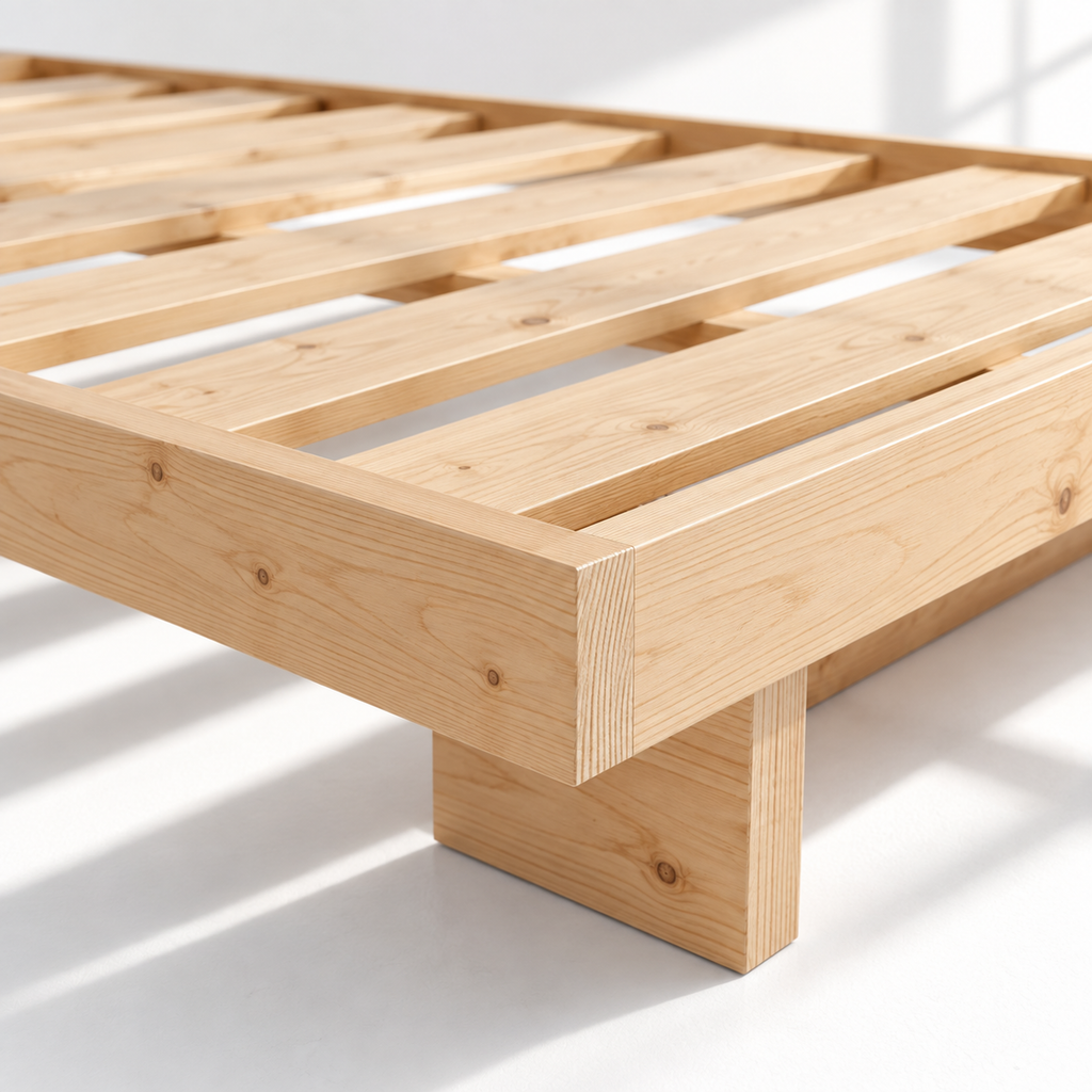 Low Pine Platform Bed