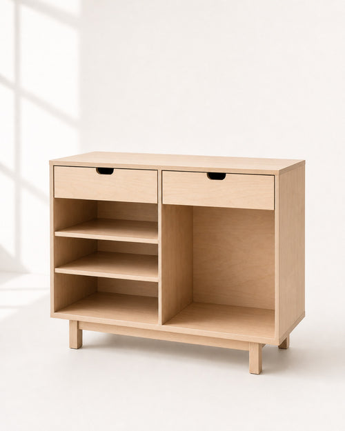 Coffee Bar Cabinet custom furniture by Mokko Woodwork